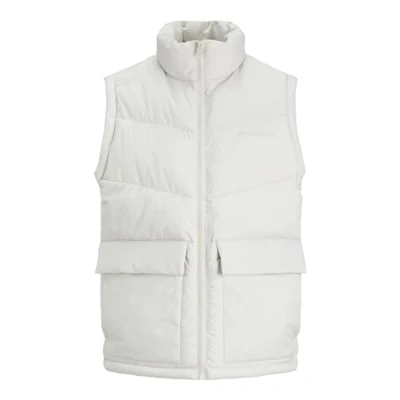 Abbildung von Jack &amp; Jones Jorvesterbro Puffer SN Winterjacke, Herren, Größe: Large, Moonbeam