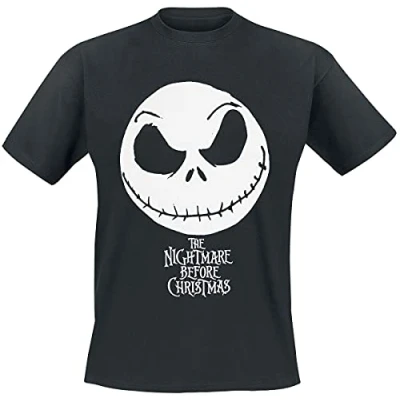 Abbildung von Henry Tiger Disney Nightmare Before Christmas JACK Tshirt print, Herren, Größe: XL, Black