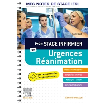 Abbildung von mon stage infirmier en Urgences Réanimation. Mes notes de IFSI: Je réussis !