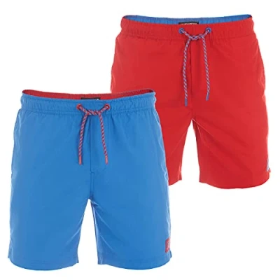 Abbildung von riverso Badeshorts Herren Badehose RIVDavid Regular Fit (2 St) Sportshorts mit Kordelzug
