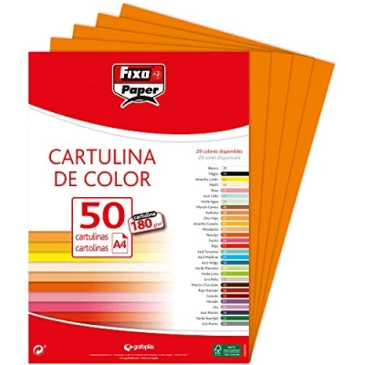 Abbildung von Fixo 11110352 Pack 50 Bögen, A4, Orange