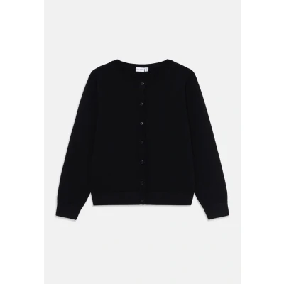 Abbildung von Name it Nkfvalane CARD Strickjacke für Kinder, Größe: 158/164, Black