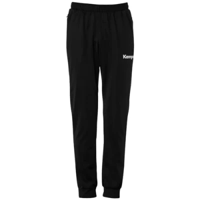Abbildung von Kempa Lite Herren Jungen Trainingshose Jogginghose Sporthose lang leicht und elastisch mit Reißverschlusstaschen