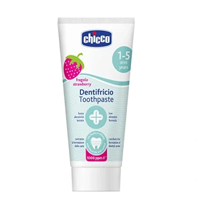 Abbildung von Chicco Zahnpasta, Erdbeer Geschmack Mit Fluorid , 50 Ml (1Er Pack)