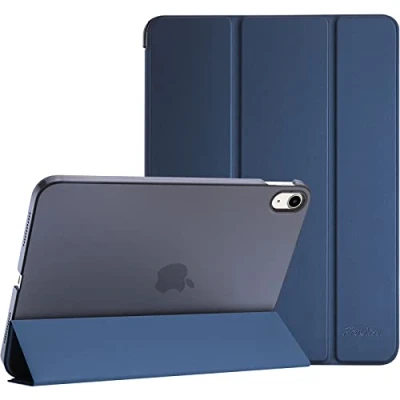 Abbildung von ProCase Hülle für iPad 10.Genaration 10.9 Zoll 2022 Modell A2696 A2757, Leicht Dünn Schutzhülle Smart Case Cover Kompatibel mit 10 Genaration Navy
