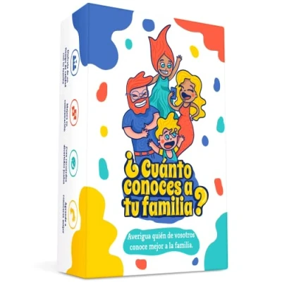 Abbildung von ¿Cuánto conoces a tu Familia? EL alocado Juego Familiar Lleno de acertijos, Quiz y desafíos para Descubrir quién Conoce Mejor la Familia. Preguntas Favorito Las familias Unidas!