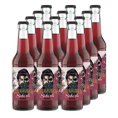 Abbildung von Weinschorle Seeräuber Rotwein 0,33l Flasche (12)