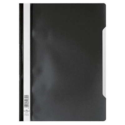 Abbildung von Durable Sichthefter A4 Standard PP, 227 x 310 mm, grau, 50er Packung, 257310