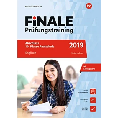 Abbildung von FiNALE Prüfungstraining / Abschluss 10. Klasse Realschule Niedersachsen: Niedersachsen Englisch 2019 Arbeitsbuch mit Lösungsheft und Audio CD