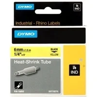 Abbildung von Dymo 18052 (S0718270) (6 mm) Schwarz bis gelb Tape