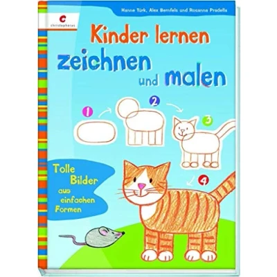 Abbildung von Kinder lernen zeichnen und malen: Tolle Bilder aus einfachen Formen