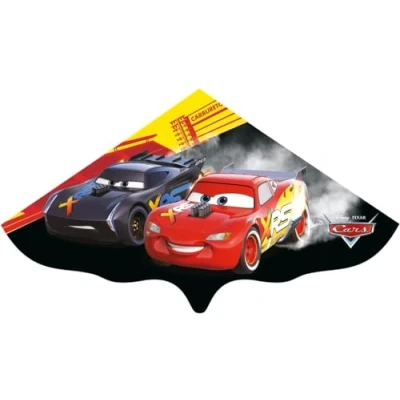 Abbildung von Günther Flugspiele Drachen Lightning McQueen Spannweite 1150 mm Windstärke Fitness 5 8 bft