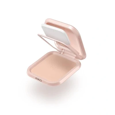 Abbildung von KIKO Milano Skin Lover Refining Face Powder Foundation 03, Feuchtigkeitsspendende, Vereinheitlichende Kompaktpuder