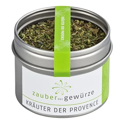 Abbildung von Zauber der Gewürze Kräuter Provence Mediterrane Kräutermischung französischen Küche, ideal zum Würzen und Verfeinern von Dips, 20 g