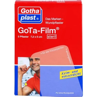 Abbildung von GOTA FILM Steril 5x7,2 cm Pflaster 5 St