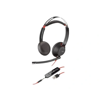 Abbildung von Poly Blackwire 5200 Series C5220 Stereo Headset On Ear