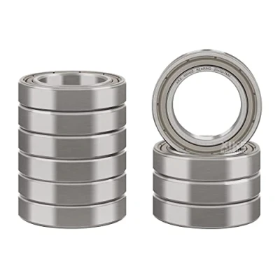 Abbildung von XiKe 6804ZZ Kugellager 20x32x7mm Chromstahl und Vorgeschmiert, 6804 2Z Rillenkugellager mit Metall Doppeldichtung, 10er Packung