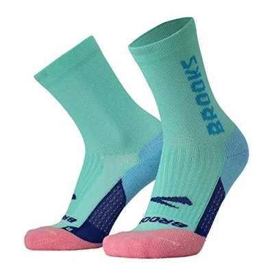 Abbildung von BROOKS 280495424 Ghost Crew Socks Unisex Adult Royal/White &amp; White/Royal Größe 25