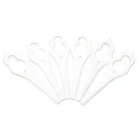 Abbildung von Bosch Rasenmähermesser 24x Kunststoff Ersatzmesser, Systemzubehör 23cm