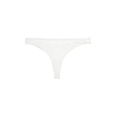 Abbildung von Tommy Hilfiger Everyday Thong String, Damen, Größe: 34, Warm ice grey heather