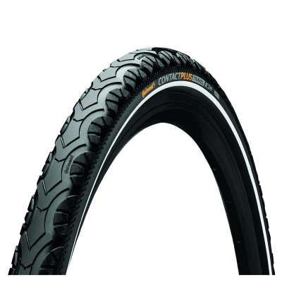 Abbildung von Continental Contact Plus Travel Fahrradreifen, schwarz, 28&quot; 700 X 47C 28 1.75