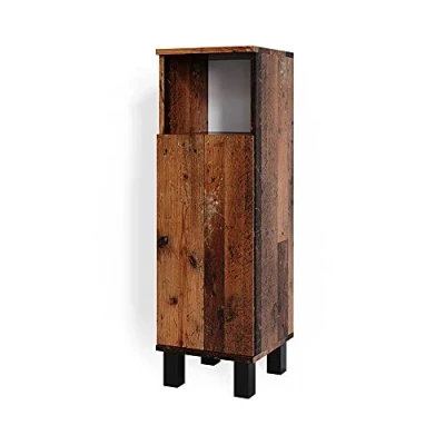 Abbildung von Vicco Midischrank Fynn, Eiche rustikal, 30 x 95 cm