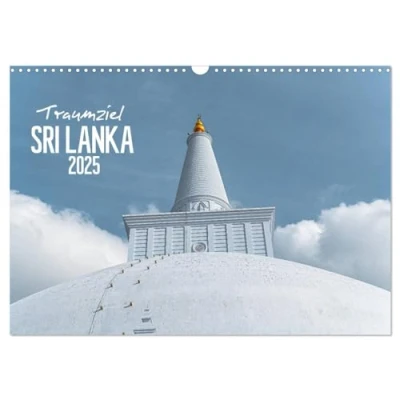 Abbildung von Traumziel Sri Lanka (Wandkalender 2025 DIN A3 quer), CALVENDO Monatskalender