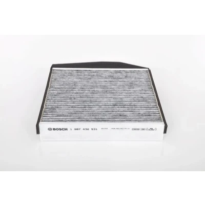 Abbildung von BOSCH 1 987 432 531 Innenraumfilter Aktivkohlefilter 241 244 39 VOLVO: V70 2, XC90 I, S60 I