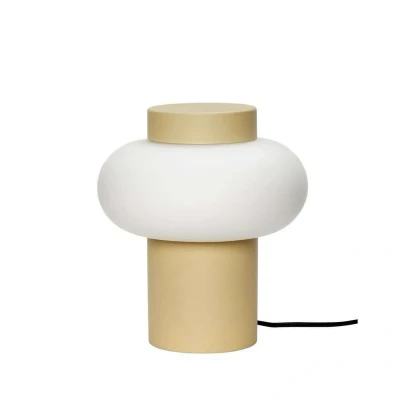 Abbildung von HÜBSCH Tischleuchte Camp, Eisen, Glas, E14, Höhe 25 cm