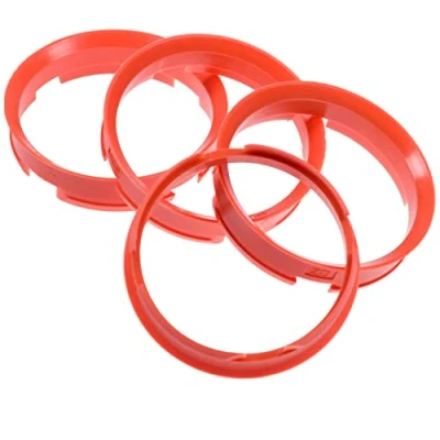 Abbildung von 4X Zentrierringe 72,6 x 67,1 mm orange Felgen Ringe Made in Germany
