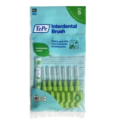 Abbildung von TePe Original Zahnbürsten 0,8mm grün, 8 Stück