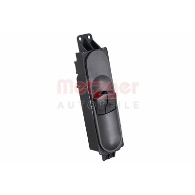Abbildung von METZGER 09161178 Schalter, Fensterheber vorne links MERCEDES BENZ: Sprinter 3.5 T Pritsche/Fahrgestell, Kastenwagen