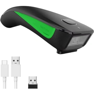 Abbildung von NETUM C740 Barcode Scanner, kabellos, Bluetooth, Taschenscanner USB 1D für Inventar, Leser Tablet iPhone iPad Android iOS PC POS