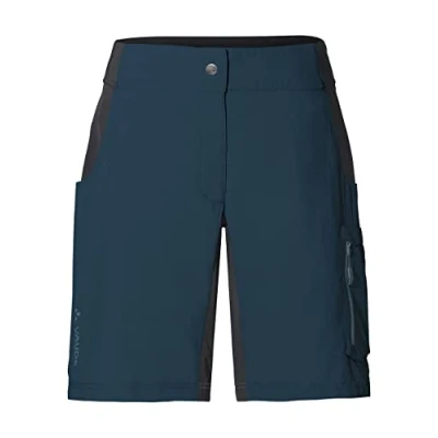 Abbildung von Vaude Qimsa kurze Sporthose, Damen, Größe: 38, Dark sea