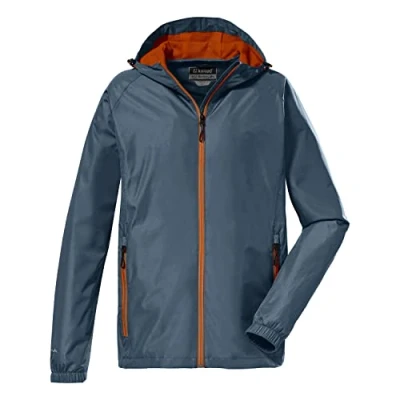 Abbildung von killtec Herren Funktionsjacke mit Kapuze, packbar KOS 16 MN JCKT, stahlblau, XXL, 38277 000