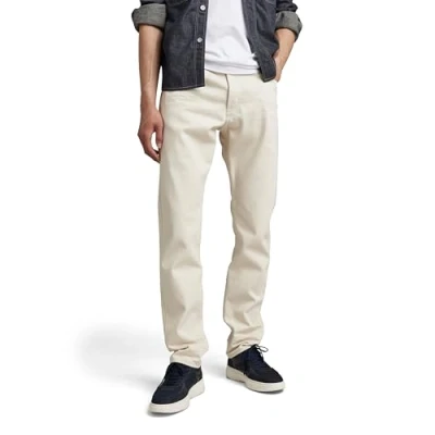 Abbildung von G Star Triple A Regular Straight Jeans Leg, Herren, Größe: 32x32, Ecru