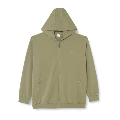 Abbildung von Jack &amp; Jones PLUS SIZE Sweatjacke, Herren, Größe: 4XL, Agave green