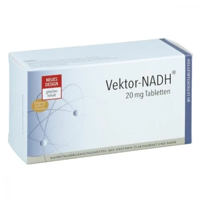 Abbildung von Vektor NADH 20 mg Lutschtabletten 90 St