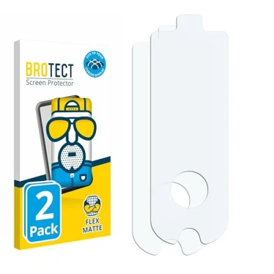 Abbildung von BROTECT Full Cover Schutzfolie Matt für Segway Ninebot KickScooter MAX G2D (2 Stück) Screen Displayschutz Folie, 3D Curved, Anti Reflex