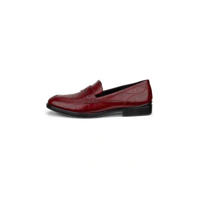 Abbildung von ECCO Classic Elegante Slipper, Damen, Größe: 38, Brick Leder