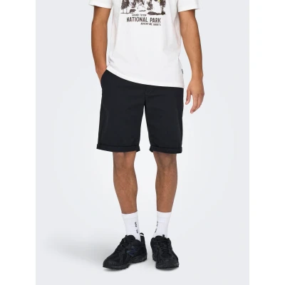 Abbildung von Only &amp; Sons Onspeter LIFE Regular Shorts, Herren, Größe: XL, Dunkelblau