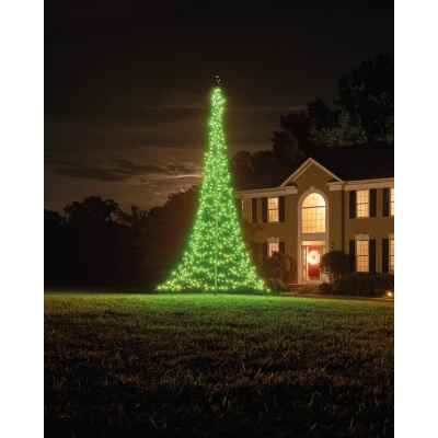 Abbildung von Fairybell Fahnenmast Weihnachtsbäume Smart Magic 4 Meter 864 LED Leuchten