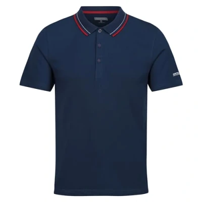 Abbildung von Regatta Forley Herren Poloshirt, kurzärmelig, Moonlt Denim, 3XL