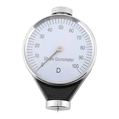 Abbildung von Gummireifen Durometer Härteprüfgerät Meter Shore Typ A/O/D Wählwert 0 100 Grad(D)