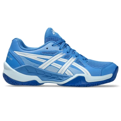 Abbildung von Asics Gelpowerbreak Unisex Handballschuh für Kinder, Größe: 37, Blue coast/white Schuhe