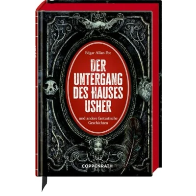 Abbildung von Der Untergang des Hauses Usher: und andere fantastische Geschichten: Dark Romance Klassiker Kult Autors mit 11 aufwendig gestalteten Extras. ... Leseband (Kleine Schmuckausgabe)