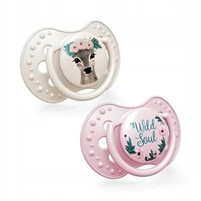 Abbildung von LOVI Dynamischer Schnuller 0 2 Monate, Silikon, BPA frei, Wild Soul Girl