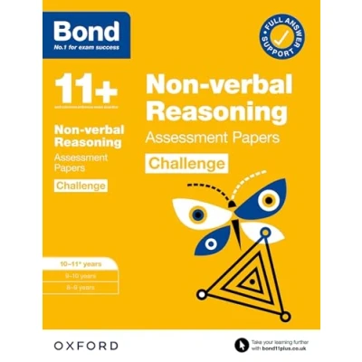 Abbildung von Bond 11+: 11+ Non verbal Reasoning Challenge Assessment Papers 10 11 years: Ready for the 2024 exam