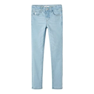 Abbildung von NAME IT Boy&#039;s NKMTHEO XSLIM Jeans 1112 AU NOOS Jeanshose, Light Blue Denim, 152