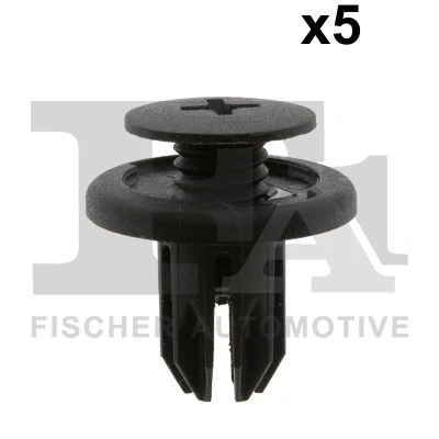 Abbildung von FA1 10 30008.5 Clip, Zier /Schutzleiste schwarz MINI: Schrägheck, Cabrio, Clubman, BMW: 1 Coupe, Cabrio